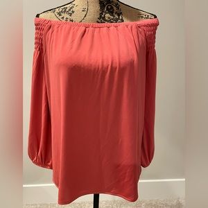 Off Shoulder Blouse - Ann Taylor